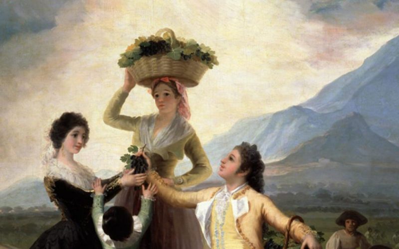 „Die Weinlese“, Werk von Goya