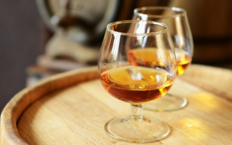 Weingüter, die Branntwein oder Brandy herstellen