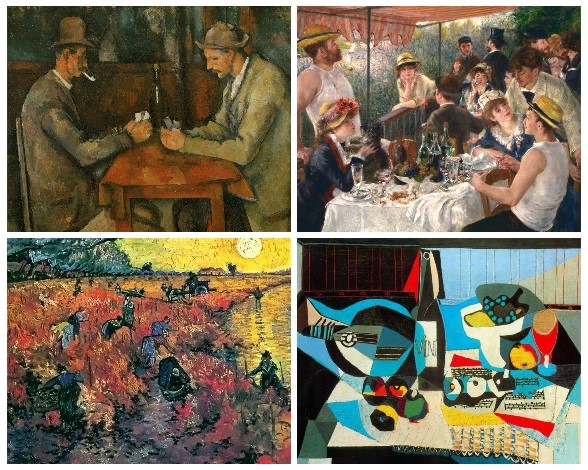 Vino y arte