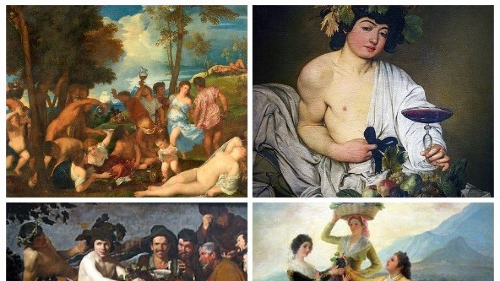 Las pinturas y el vino