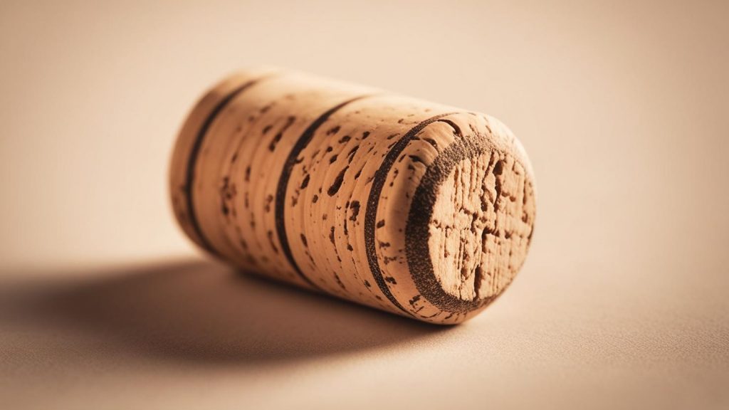 Corcho botella de vino