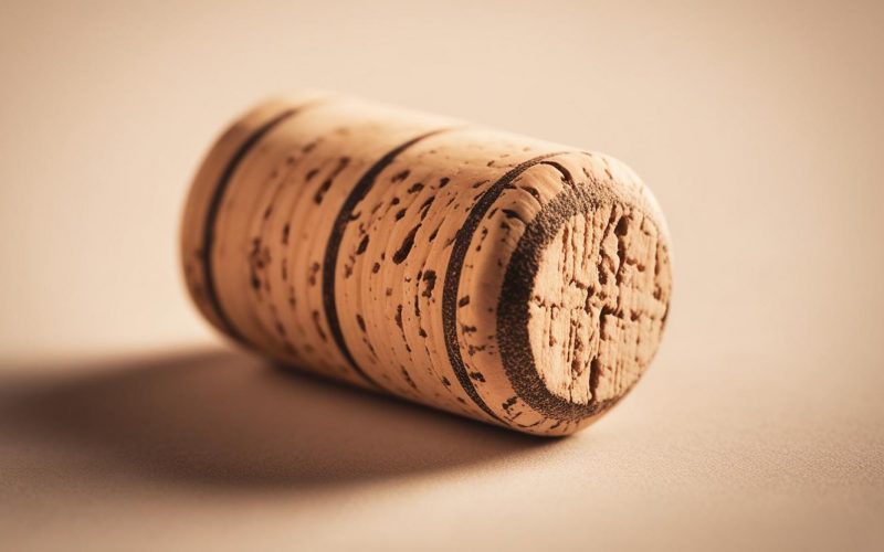 Corcho botella de vino