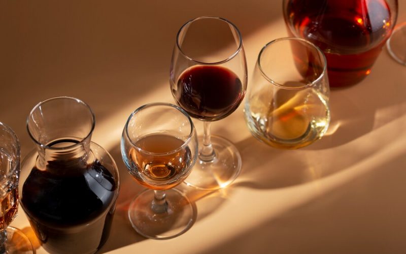 different aroma glasses