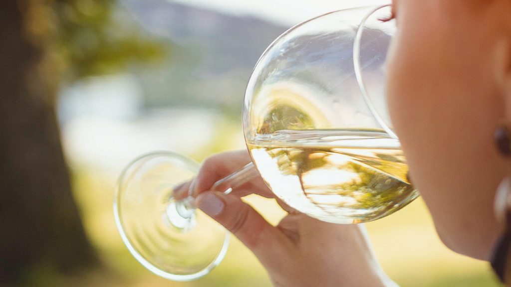 taste of wine